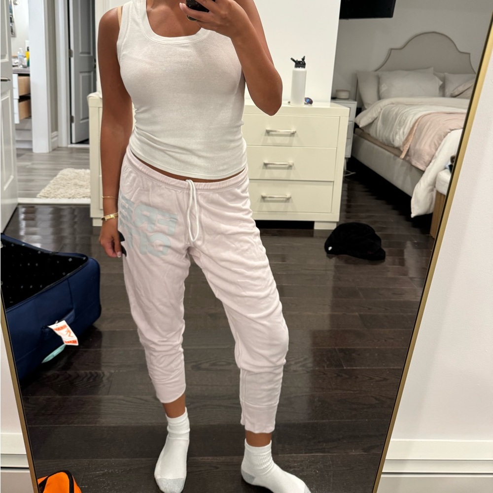 Freecity Light Pink Track Pants